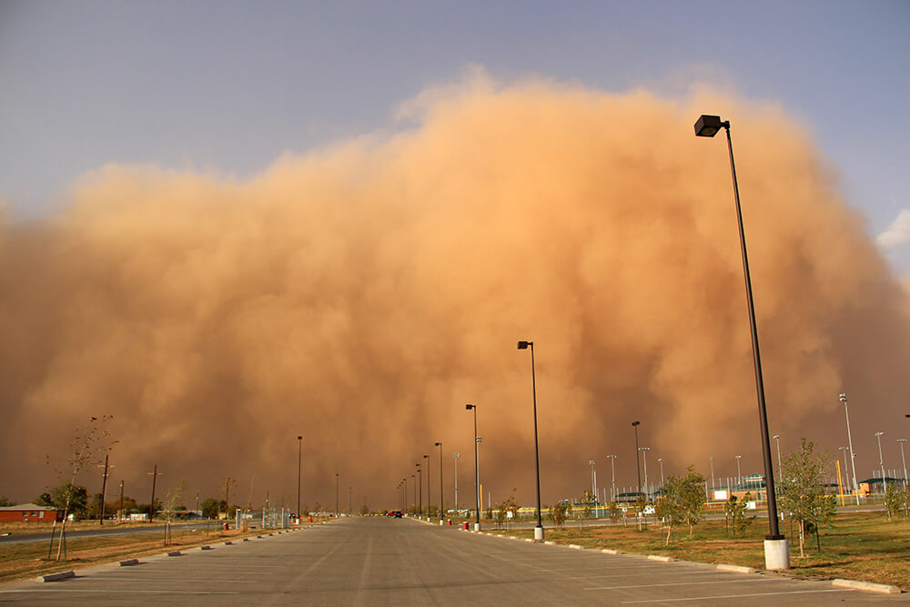 dust storm safety tips for drivers